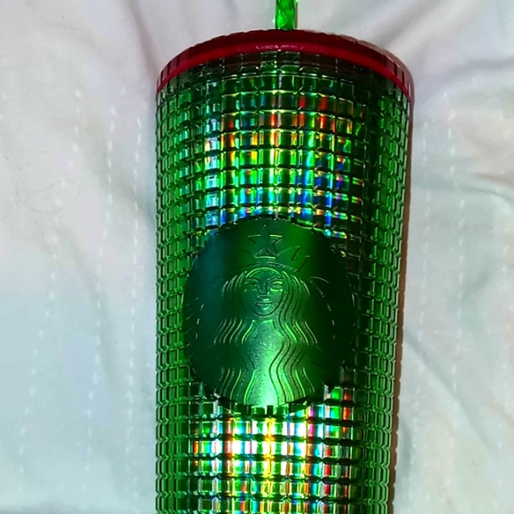 Starbucks Watermelon Disco Grid Tumbler - Picture 2 of 3